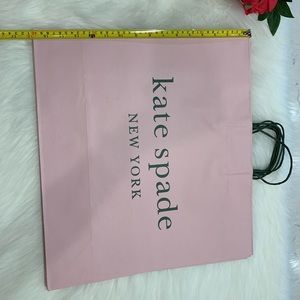 2 large kate spade shopping bags